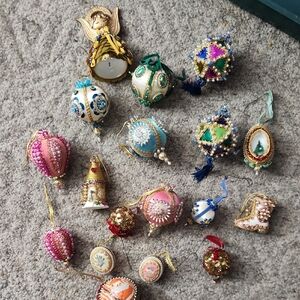 Handmade Colorful Beaded Ornaments